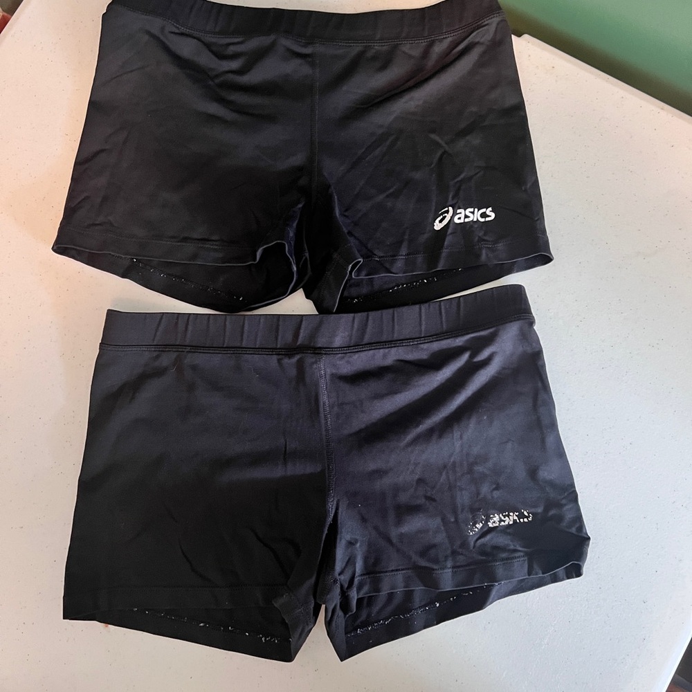 Asics Jet Black Performance Shorts